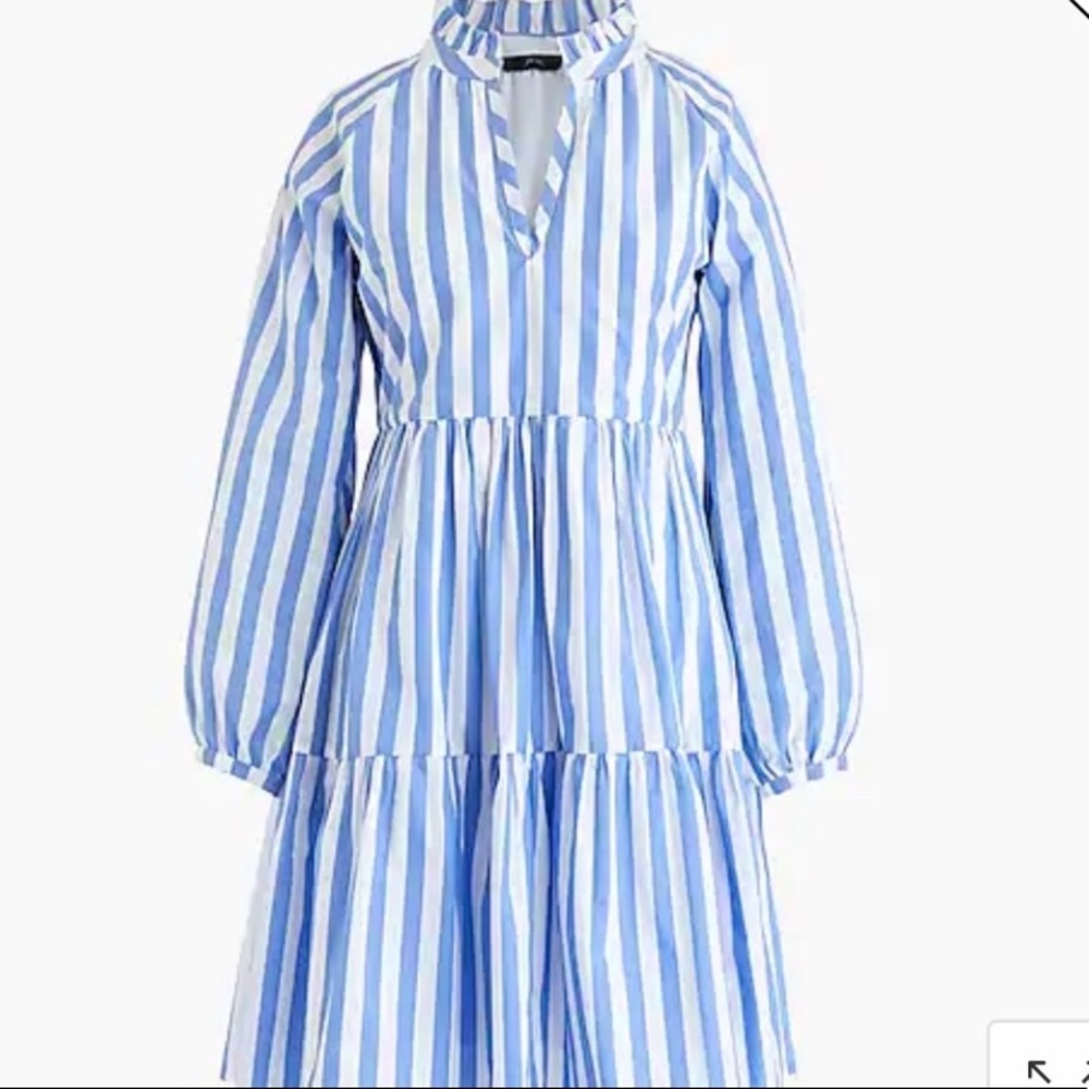 J Crew Tiered Mini Dress